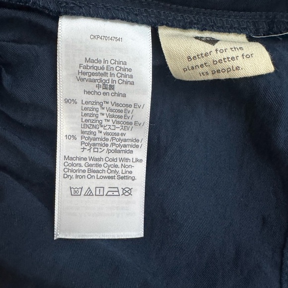 Madewell Sophia Open-Back Mini Dress in Deep‎ Indigo Size Medium - Picture 15 of 16